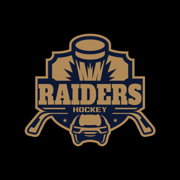 Raiders Hockey logo template Thumbnail