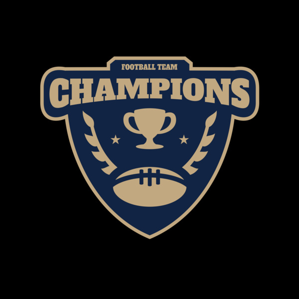 Champions Football Team logo template Thumbnail