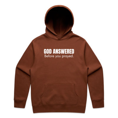 BEFORE YOU PRAYED MEN'S HOOD Thumbnail
