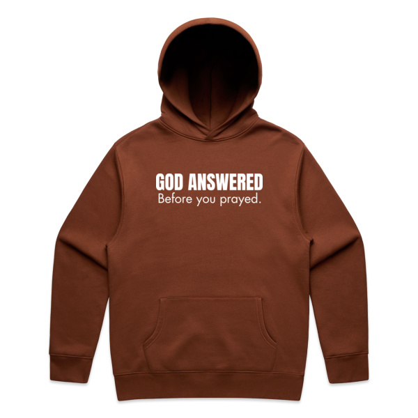 BEFORE YOU PRAYED MEN'S HOOD Thumbnail