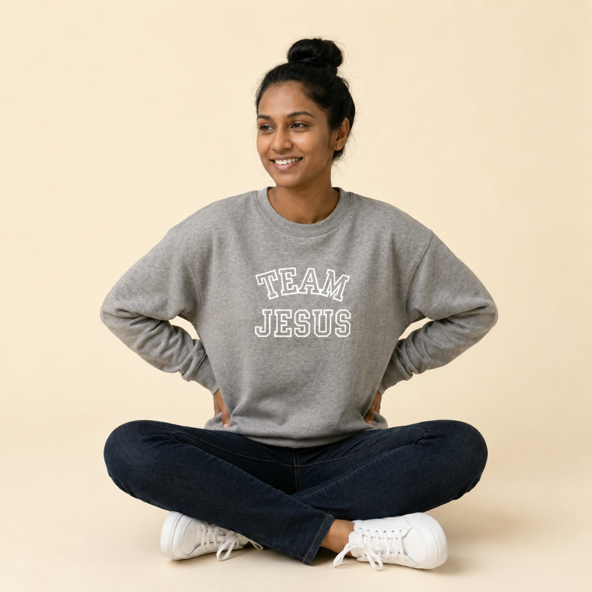 TEAM JESUS WOMEN'S CREW Thumbnail