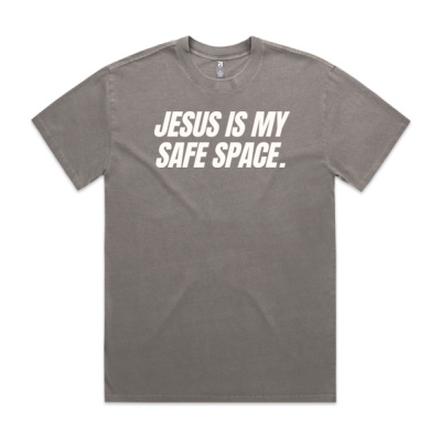 SAFE SPACE MEN'S FADED TEE (HEAVY) Thumbnail