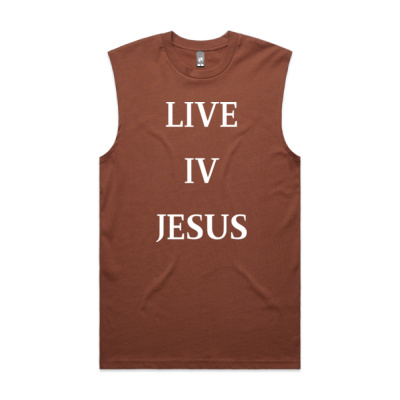 LIVE IV JESUS MEN'S TANK Thumbnail