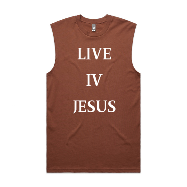 LIVE IV JESUS MEN'S TANK Thumbnail