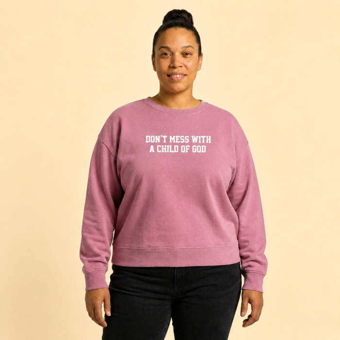 CHILD OF GOD WOMEN'S SWEATSHIRT Thumbnail