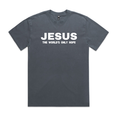 ONLY HOPE MEN'S FADED TEE (HEAVY) Thumbnail