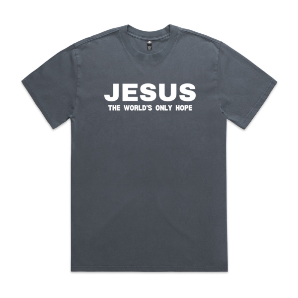 ONLY HOPE MEN'S FADED TEE (HEAVY) Thumbnail