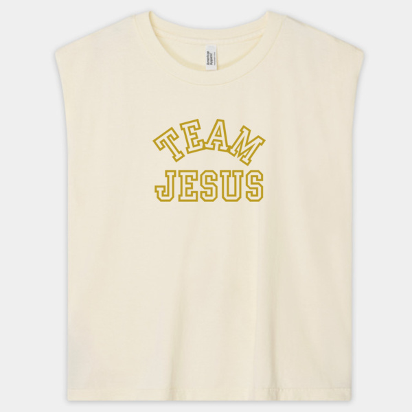 WOMEN'S TEAM JESUS TANK | YELLOW PRINT Thumbnail