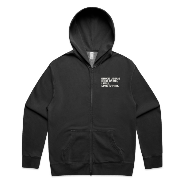 MEN'S LIVE FOR JESUS ZIP HOOD Thumbnail