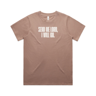 WOMEN'S I WILL GO TEE Thumbnail