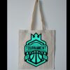 Budget Calico Tote Bag Thumbnail