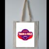Budget Calico Tote Bag Thumbnail
