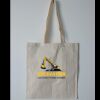 Budget Calico Tote Bag Thumbnail
