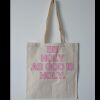 Budget Calico Tote Bag Thumbnail