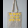 Budget Calico Tote Bag Thumbnail