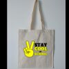 Budget Calico Tote Bag Thumbnail