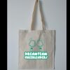 Budget Calico Tote Bag Thumbnail