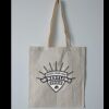 Budget Calico Tote Bag Thumbnail
