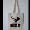 Budget Calico Tote Bag Thumbnail