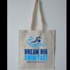 Budget Calico Tote Bag Thumbnail