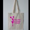 Budget Calico Tote Bag Thumbnail