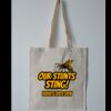 Budget Calico Tote Bag Thumbnail