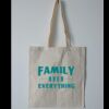 Budget Calico Tote Bag Thumbnail
